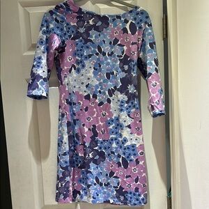 MAHI GOLD Pastel Floral Dress